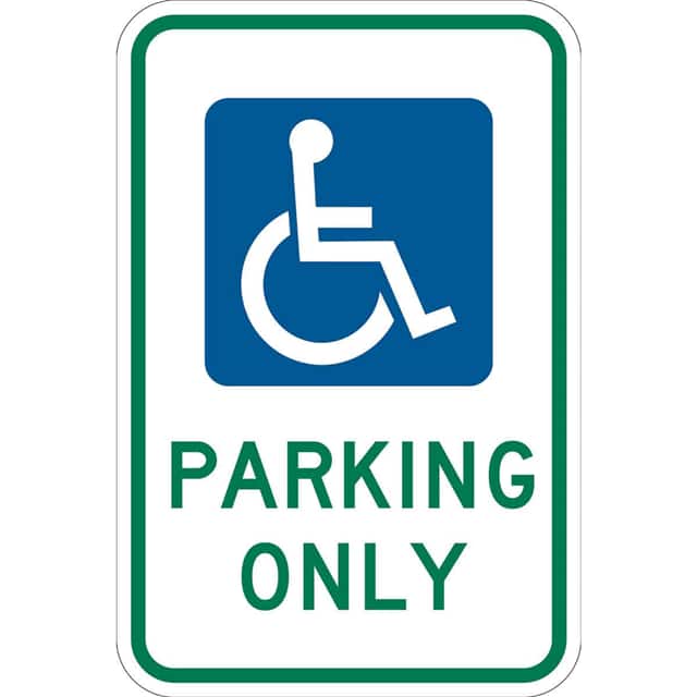 115262 ADA TRFC SIGN OHO -PARKING ONL H