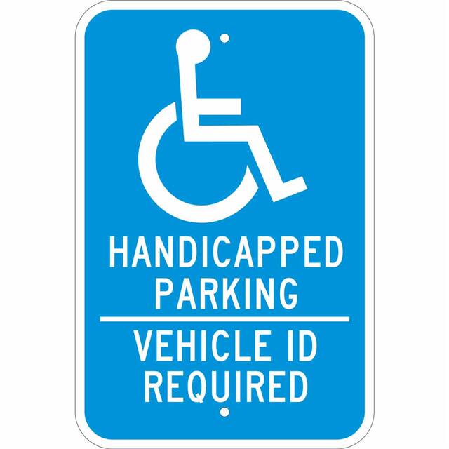 115267 ADA TRFC SIGN TX - PRKG VEH I. H