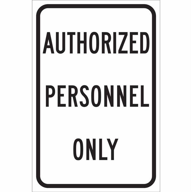 115432 TRFC SIGN AUTH PRSNNL REFL HIP