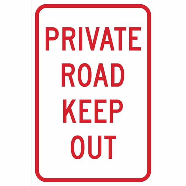 115551 TRFC SIGN PVT ROAD KEEP REFL ENG