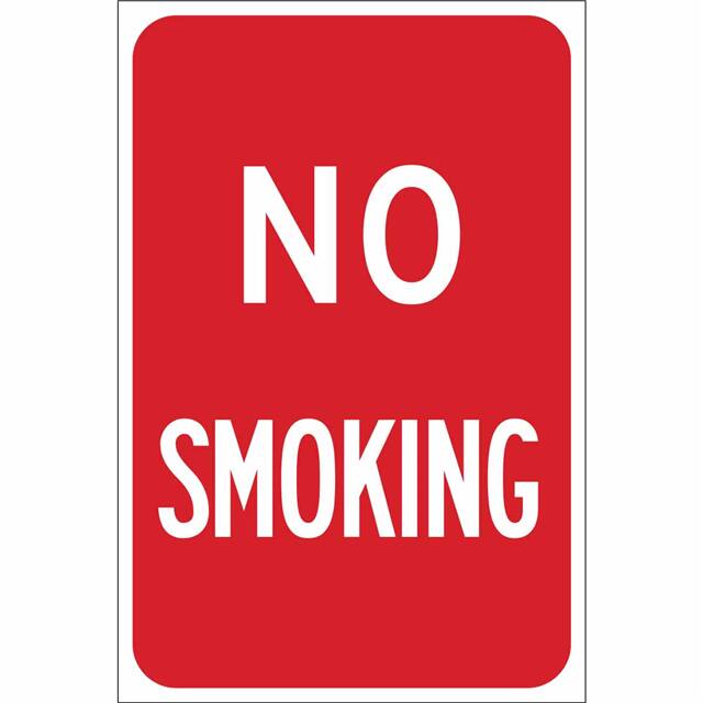 115622 TRFC SIGN NO SMOKING ENG