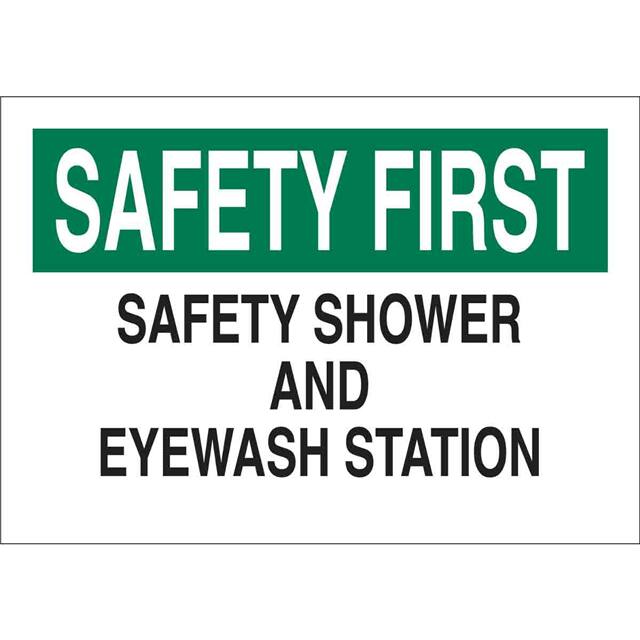 73493 B120,14X20,GRN,BLK/WHT,SAFETY FI