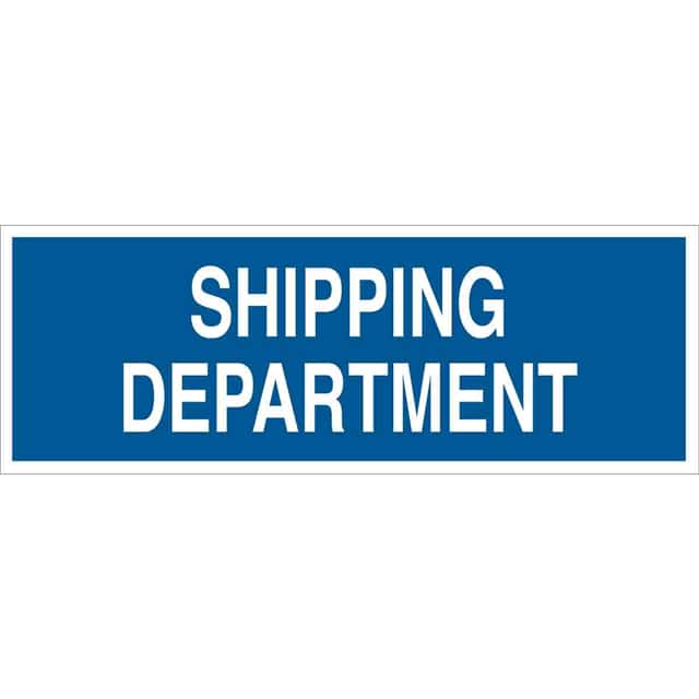 70526 B120,10X28,WHT/BLU,SHIPPING DEPA