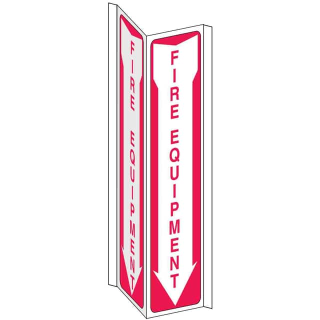 50777 3-WAY SIGN FIRE EQUIPMENT
