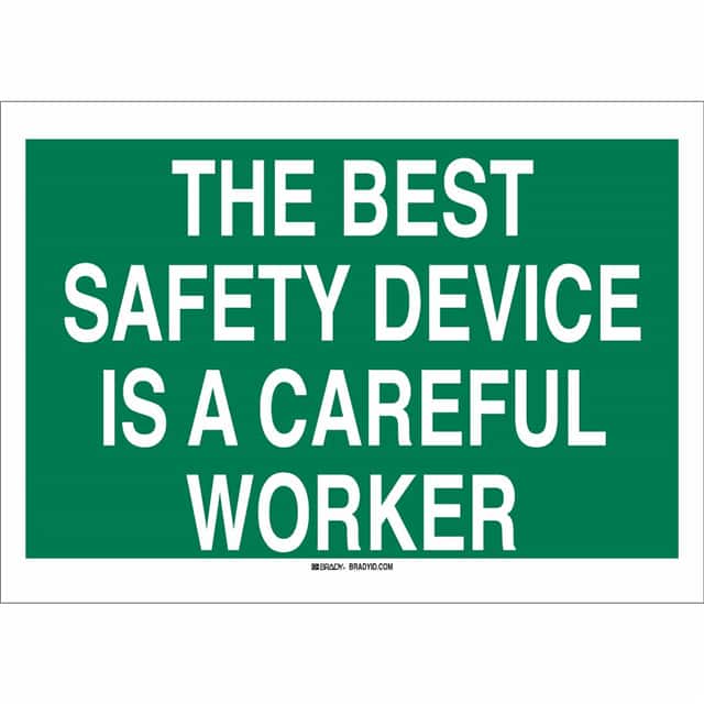 73423 B120,20X28,GRN/WHT,THE BEST SAFE