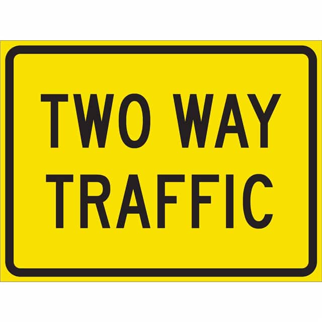 115423 TRFC SIGN 2 WAY TRFC REFL HIP