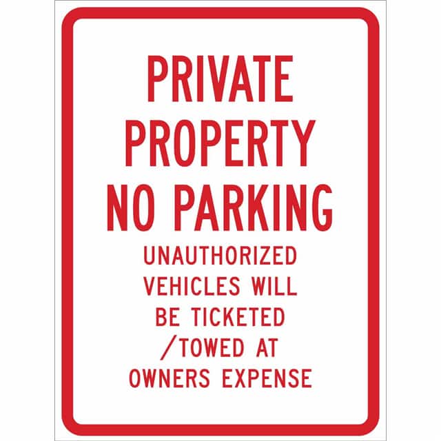 115550 TRFC SIGN PVT PROP REFL 24X18 EN
