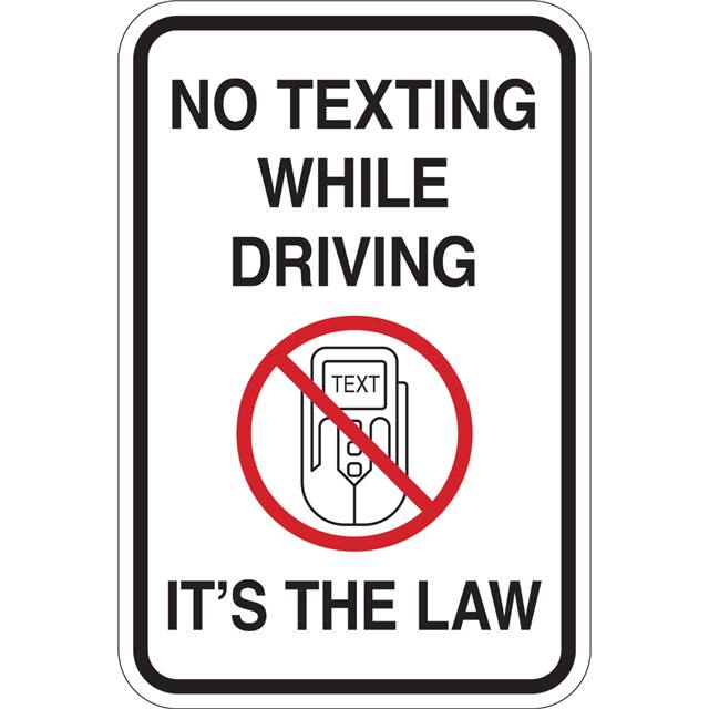 141811 NO TEXTING WHILE DRIVING IT'S TH
