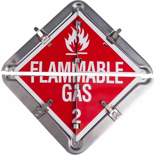 59956 SPLIT FLIP PLACARD FOR GEN. COMM