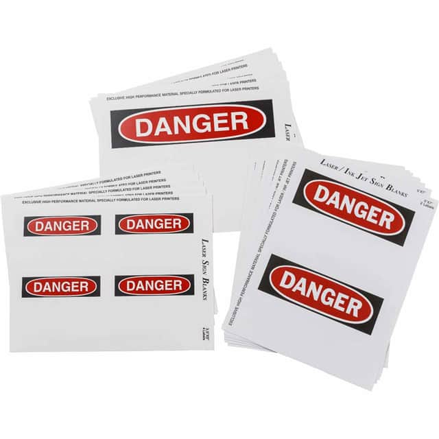 12917 SIGN OSHA DANGER VARIETY PACK