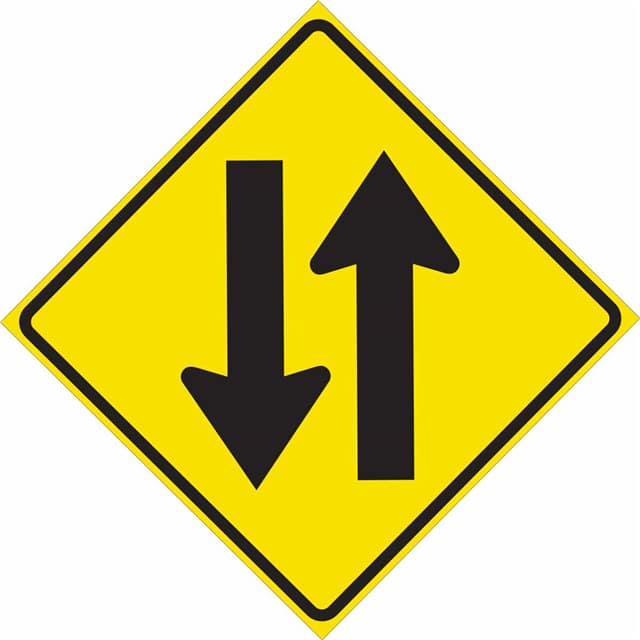 115421 TRFC SIGN 2 WAY PICT REFL HIP