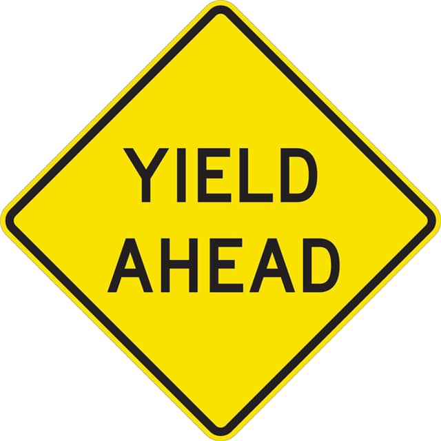 115607 TRFC SIGN YIELD AHEAD REFL HIP