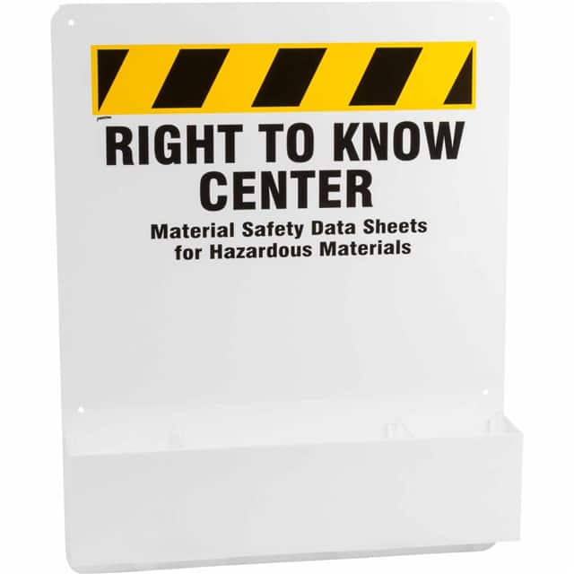 RK359E PRINZING RIGHT-TO-KNOW BOARD WHI