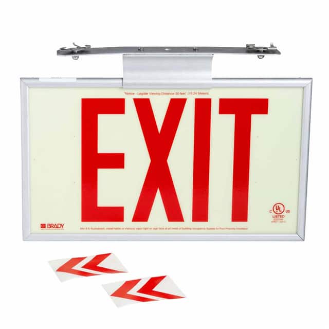 115199 50FT EXIT SIGN DOUBLE FACE TBAR