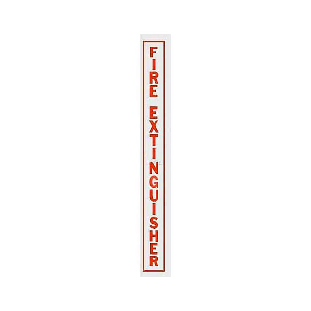 LDVRFE VERTICAL DECAL FIRE EXTINGUISHER