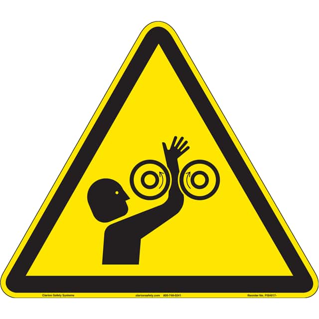 FIS4017-MVFA9 ISO SYMBOL  16.10" X 14.00" SIGN