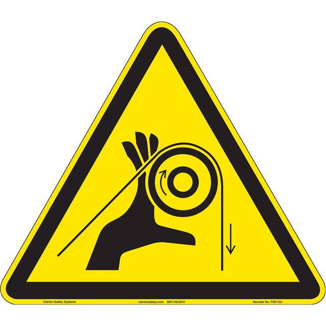 FIS1123-MVFA9 ISO SYMBOL  16.10" X 14.00" SIGN