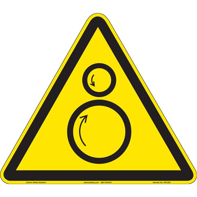 FIS1303-MVFA9 ISO SYMBOL  16.10" X 14.00" SIGN