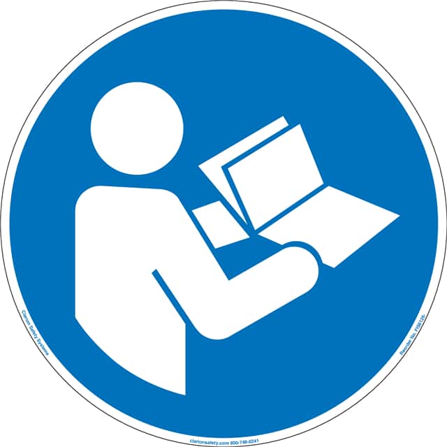 FIS6126-MVFA6 ISO SYMBOL   14" DIA SIGN