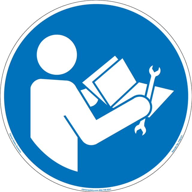 FIS6127-MVFA7 ISO SYMBOL   18" DIA SIGN