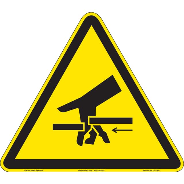 FIS1187-MVFAB ISO SYMBOL  9.20" X 8.00" SIGN