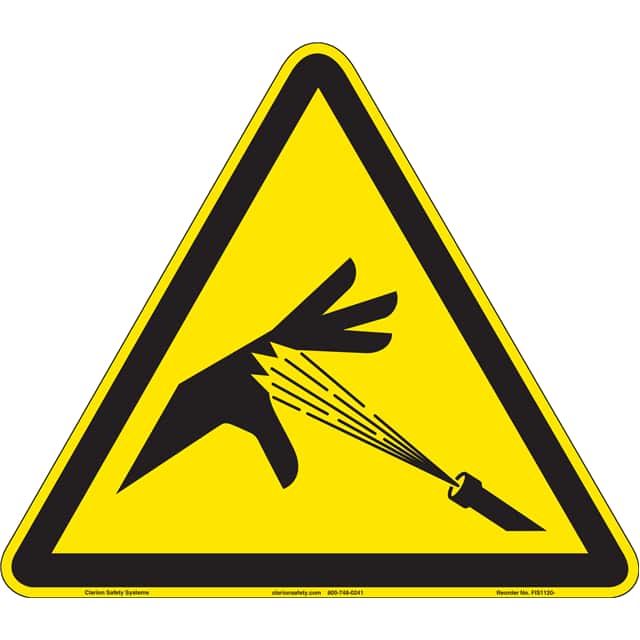 FIS1120-MVFAB ISO SYMBOL  9.20" X 8.00" SIGN