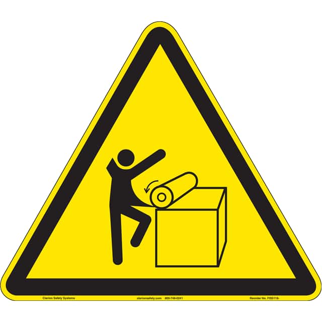 FIS5118-MVFA9 ISO SYMBOL  16.10" X 14.00" SIGN