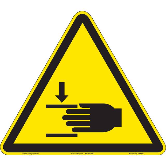 FIS1105-MVFA9 ISO SYMBOL  16.10" X 14.00" SIGN