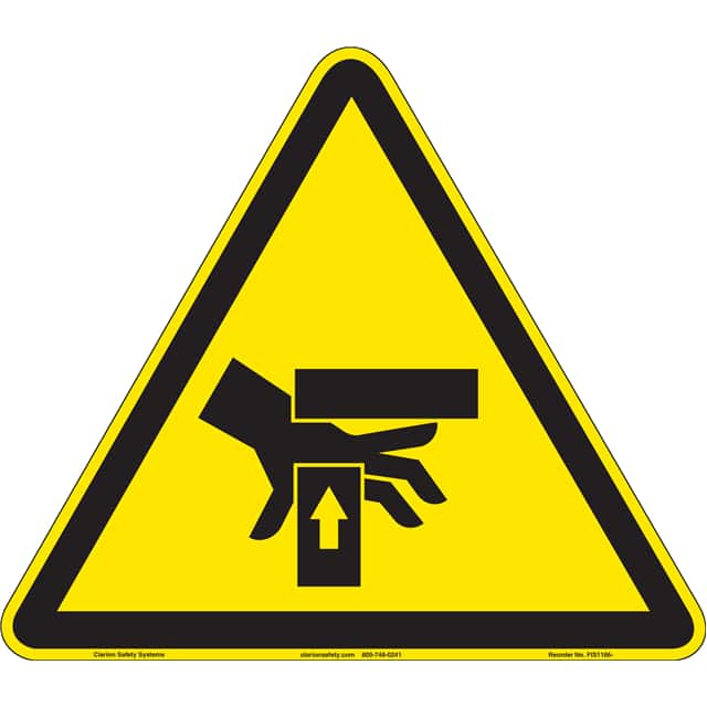 FIS1186-MVFA9 ISO SYMBOL  16.10" X 14.00" SIGN