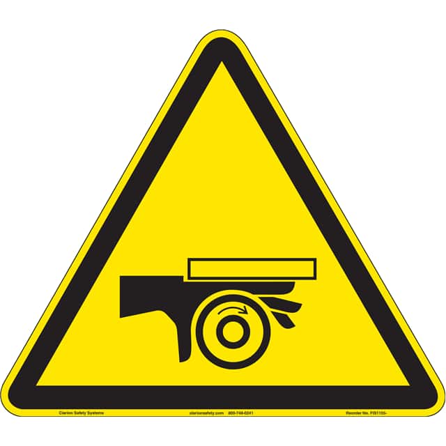 FIS1155-MVFA9 ISO SYMBOL  16.10" X 14.00" SIGN