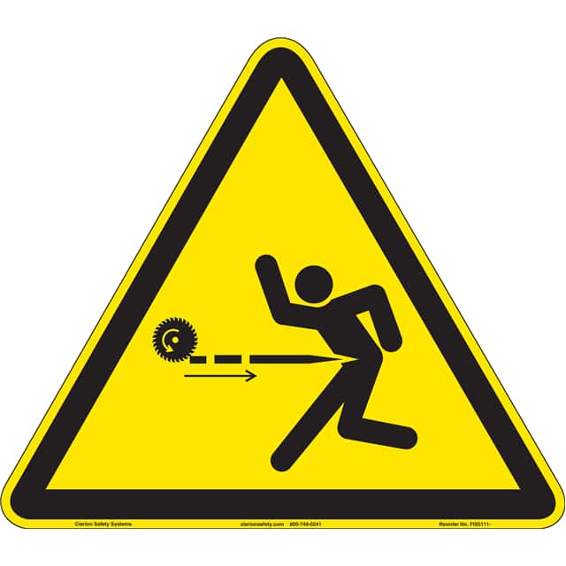 FIS5111-MVFAB ISO SYMBOL  9.20" X 8.00" SIGN
