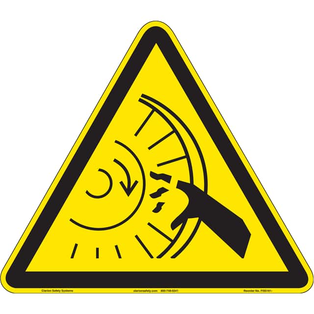 FIS5161-MVFA9 ISO SYMBOL  16.10" X 14.00" SIGN