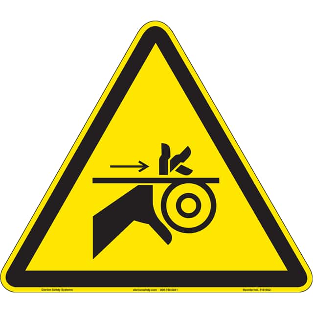 FIS1052-MVFA8 ISO SYMBOL  11.50" X 10.00" SIGN