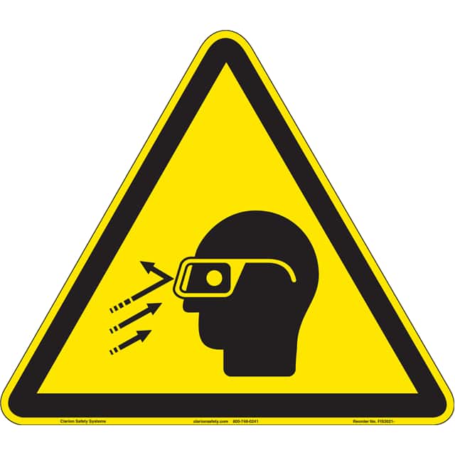 FIS3021-BJFA9 ISO SYMBOL 18.10" X 16.00" SIGN