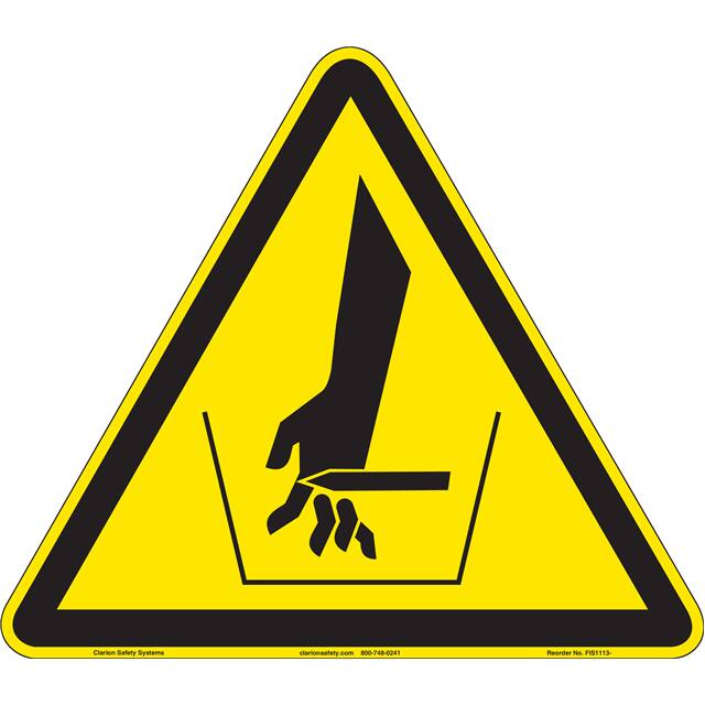 FIS1113-MVFA9 ISO SYMBOL  16.10" X 14.00" SIGN