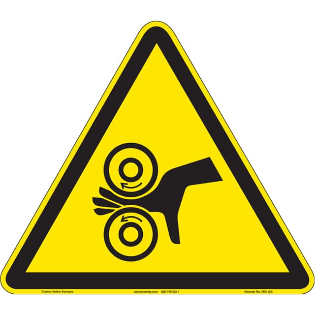 FIS1153-BJFA9 ISO SYMBOL 18.10" X 16.00" SIGN