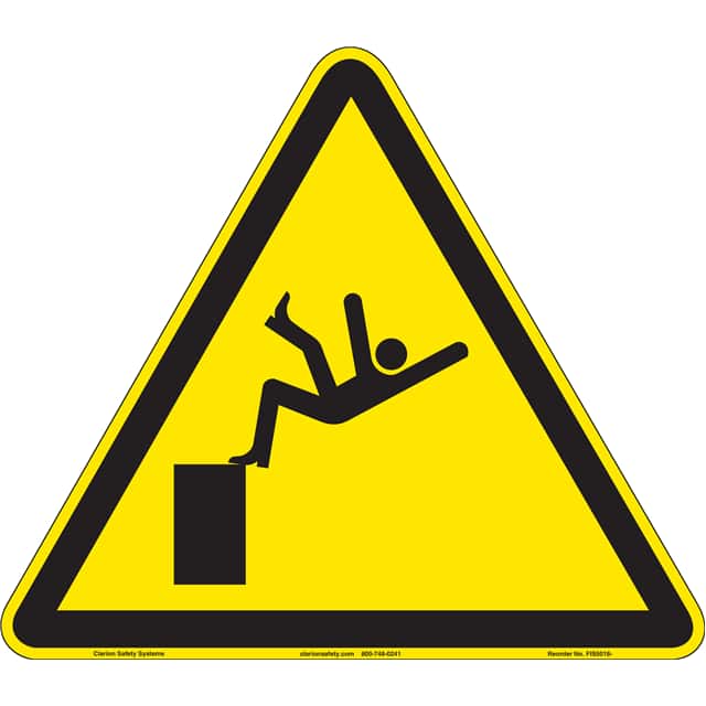 FIS5018-MVFAB ISO SYMBOL  9.20" X 8.00" SIGN
