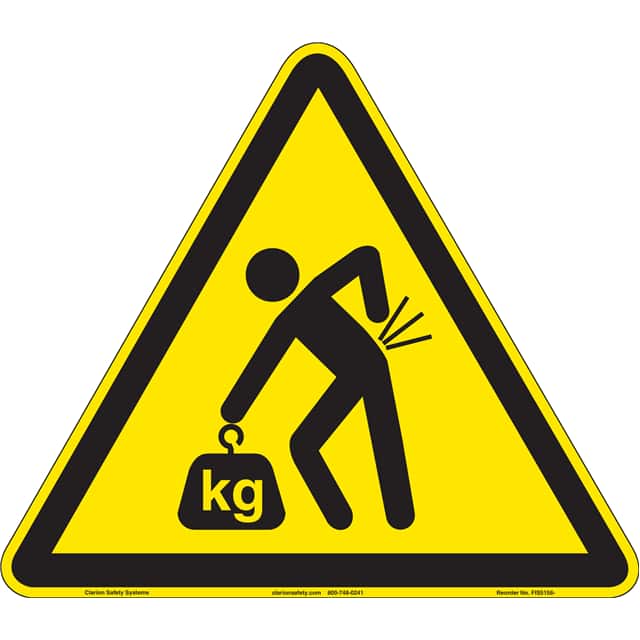 FIS5158-MVFA9 ISO SYMBOL  16.10" X 14.00" SIGN
