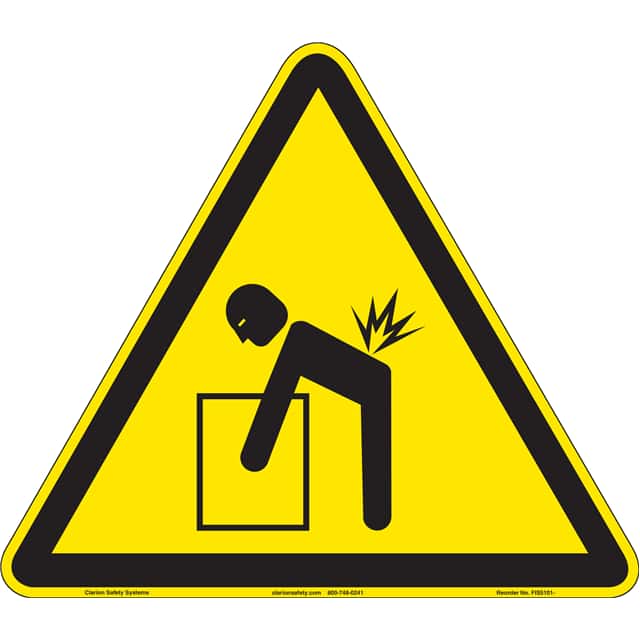 FIS5101-MVFA9 ISO SYMBOL  16.10" X 14.00" SIGN