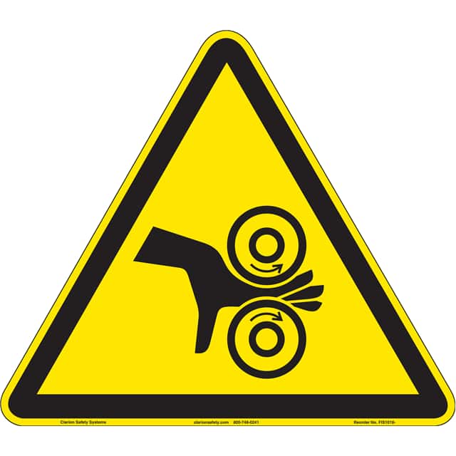 FIS1018-MVFA9 ISO SYMBOL  16.10" X 14.00" SIGN