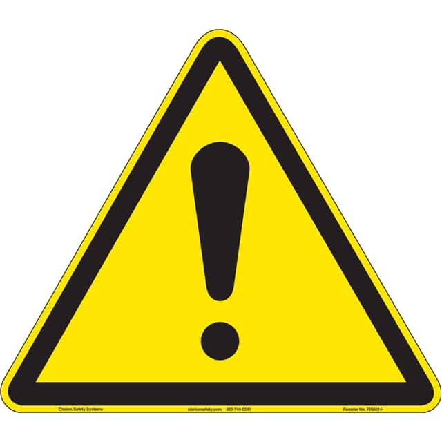 FIS6014-MVFA9 ISO SYMBOL  16.10" X 14.00" SIGN