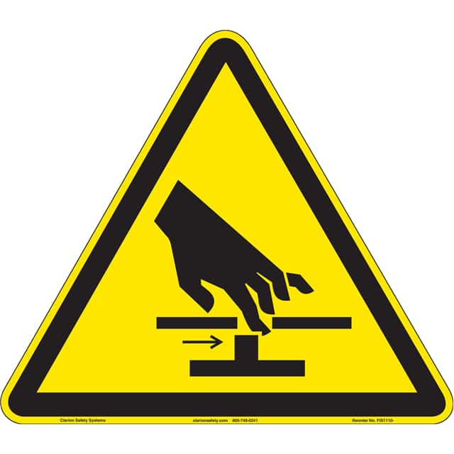 FIS1110-MVFA9 ISO SYMBOL  16.10" X 14.00" SIGN