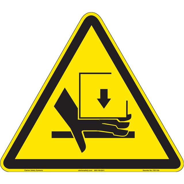 FIS1159-MVFAB ISO SYMBOL  9.20" X 8.00" SIGN