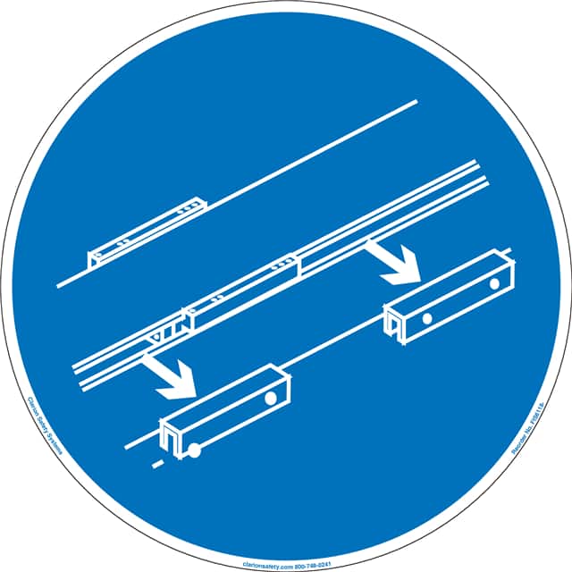 FIS6118-BJFA7 ISO SYMBOL 20" X 20" SIGN