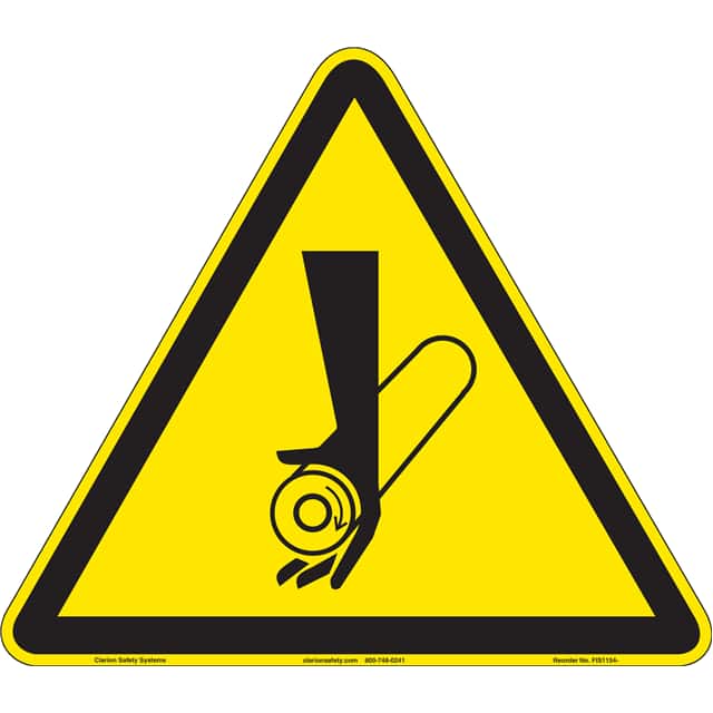 FIS1154-MVFA9 ISO SYMBOL  16.10" X 14.00" SIGN