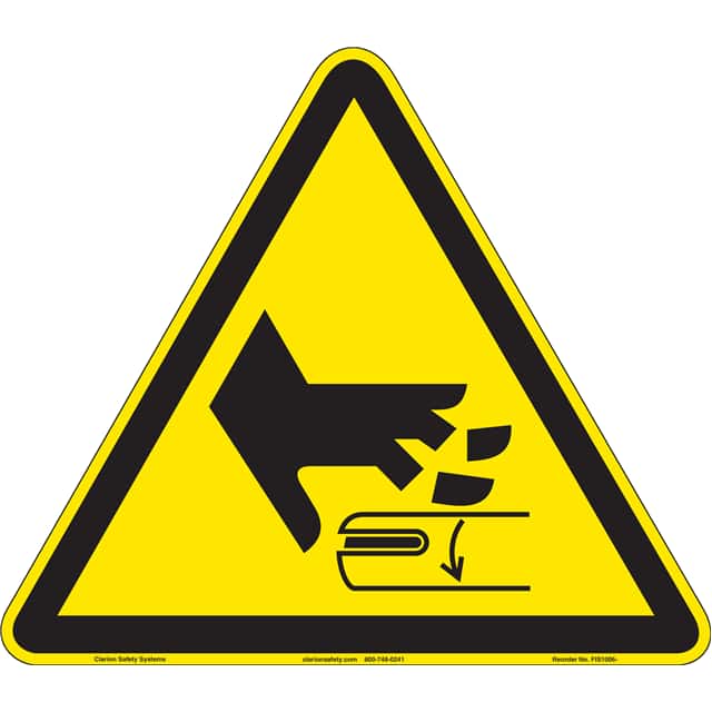 FIS1006-MVFAB ISO SYMBOL  9.20" X 8.00" SIGN