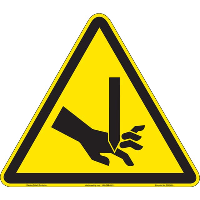 FIS1001-MVFA9 ISO SYMBOL  16.10" X 14.00" SIGN