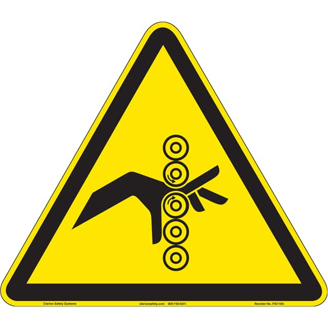 FIS1190-MVFA9 ISO SYMBOL  16.10" X 14.00" SIGN