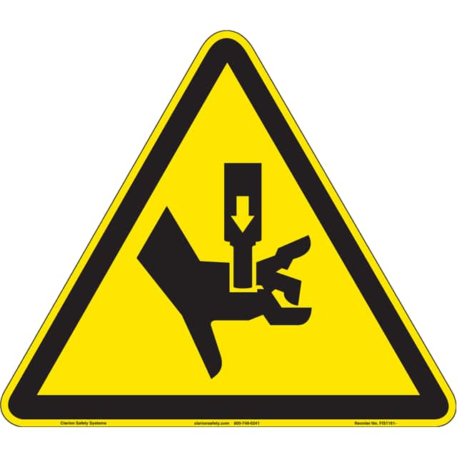 FIS1161-MVFA9 ISO SYMBOL  16.10" X 14.00" SIGN