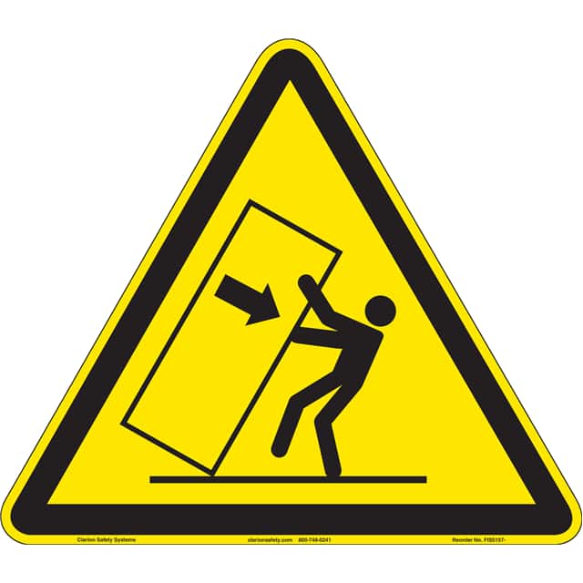 FIS5157-MVFAA ISO SYMBOL  20.70" X 18.00" SIGN